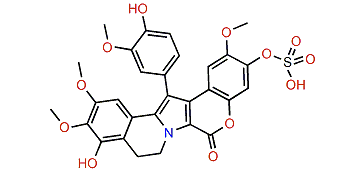 Lamellarin K 20-sulfate